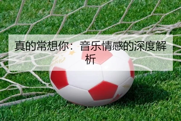 真的常想你：音乐情感的深度解析 | HTH