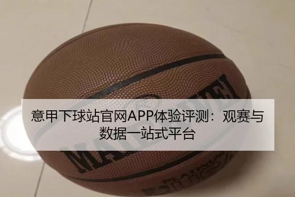 意甲下球站官网APP体验评测：观赛与数据一站式平台